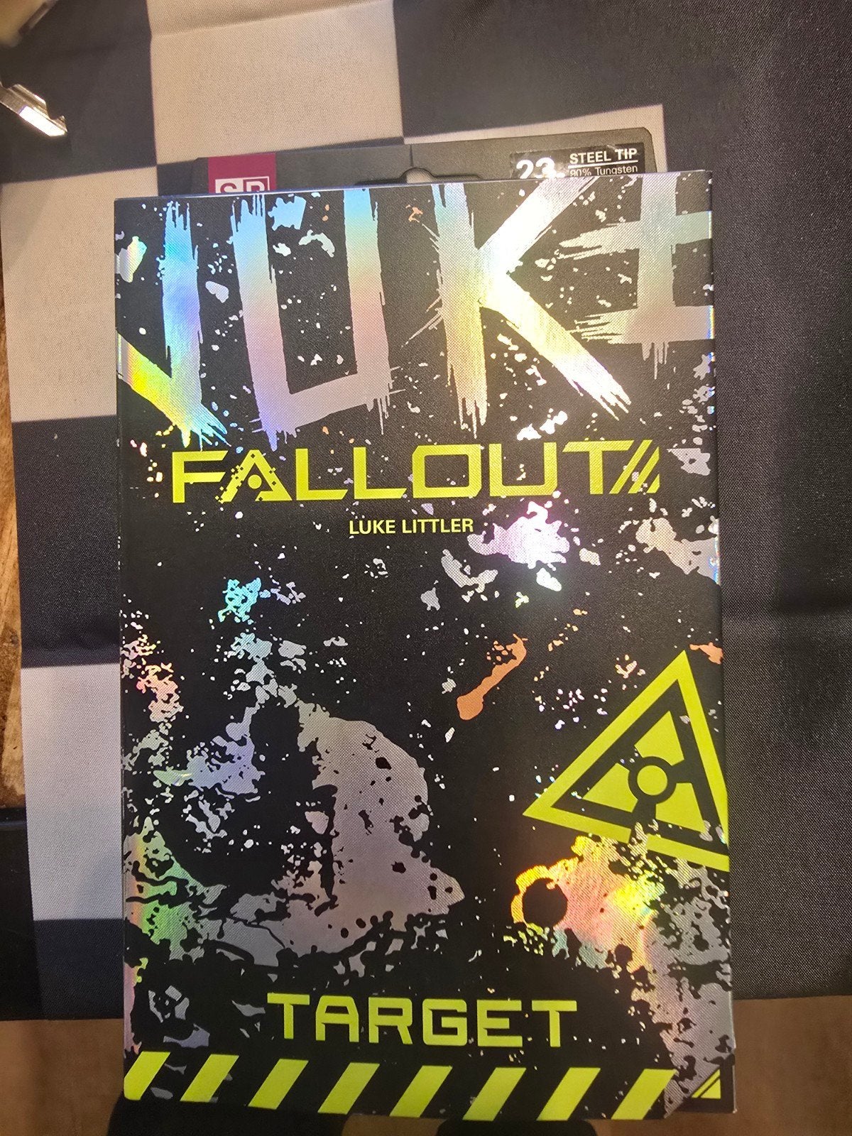 Target Luke Littler Fallout Swiss Point 90% Darts, Ophalen of Verzenden, Zo goed als nieuw, Pijlen