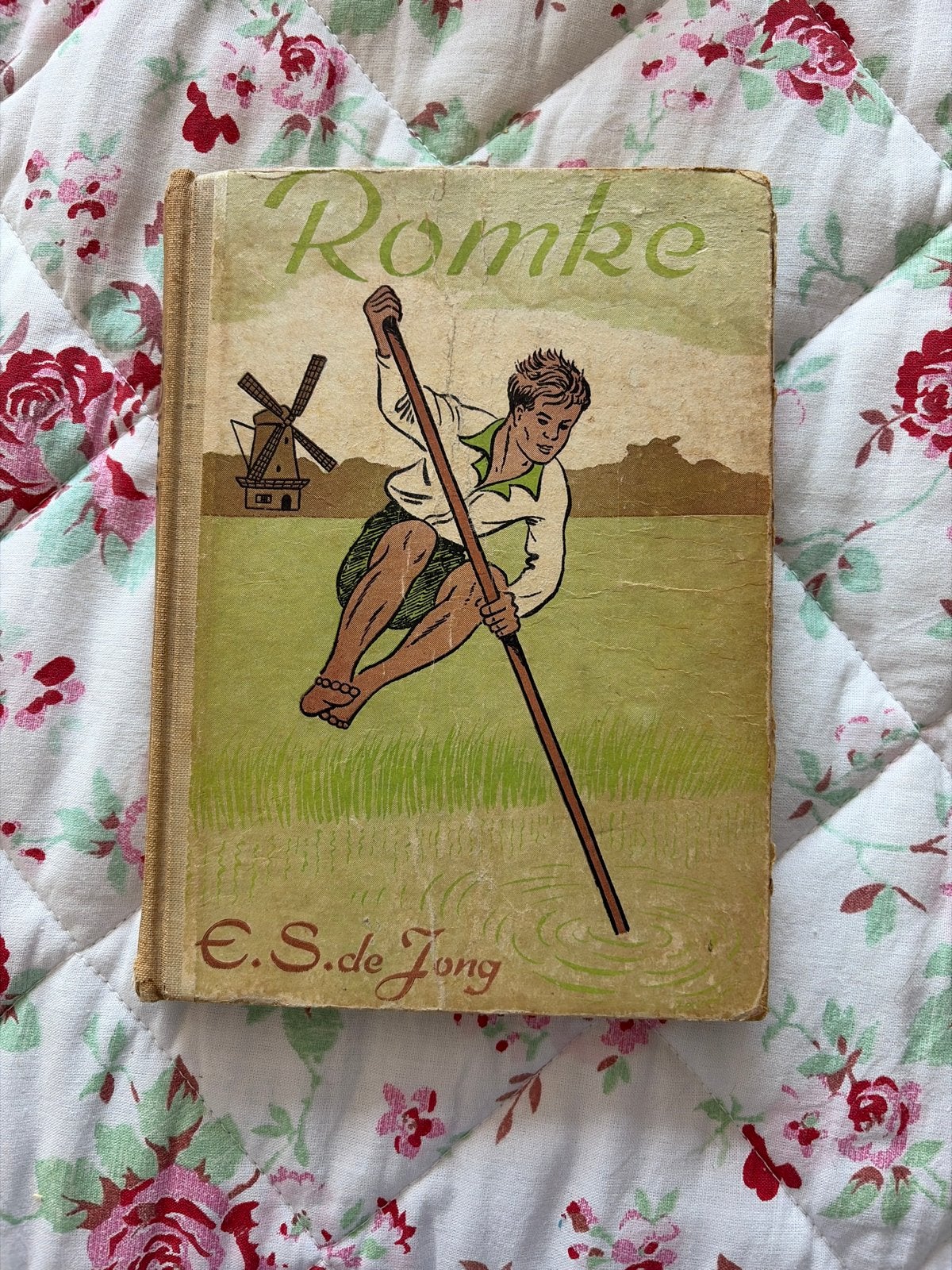 Romke door E.S. de Jong - Vintage Kinderboek, Ophalen of Verzenden, Gelezen, Fictie algemeen