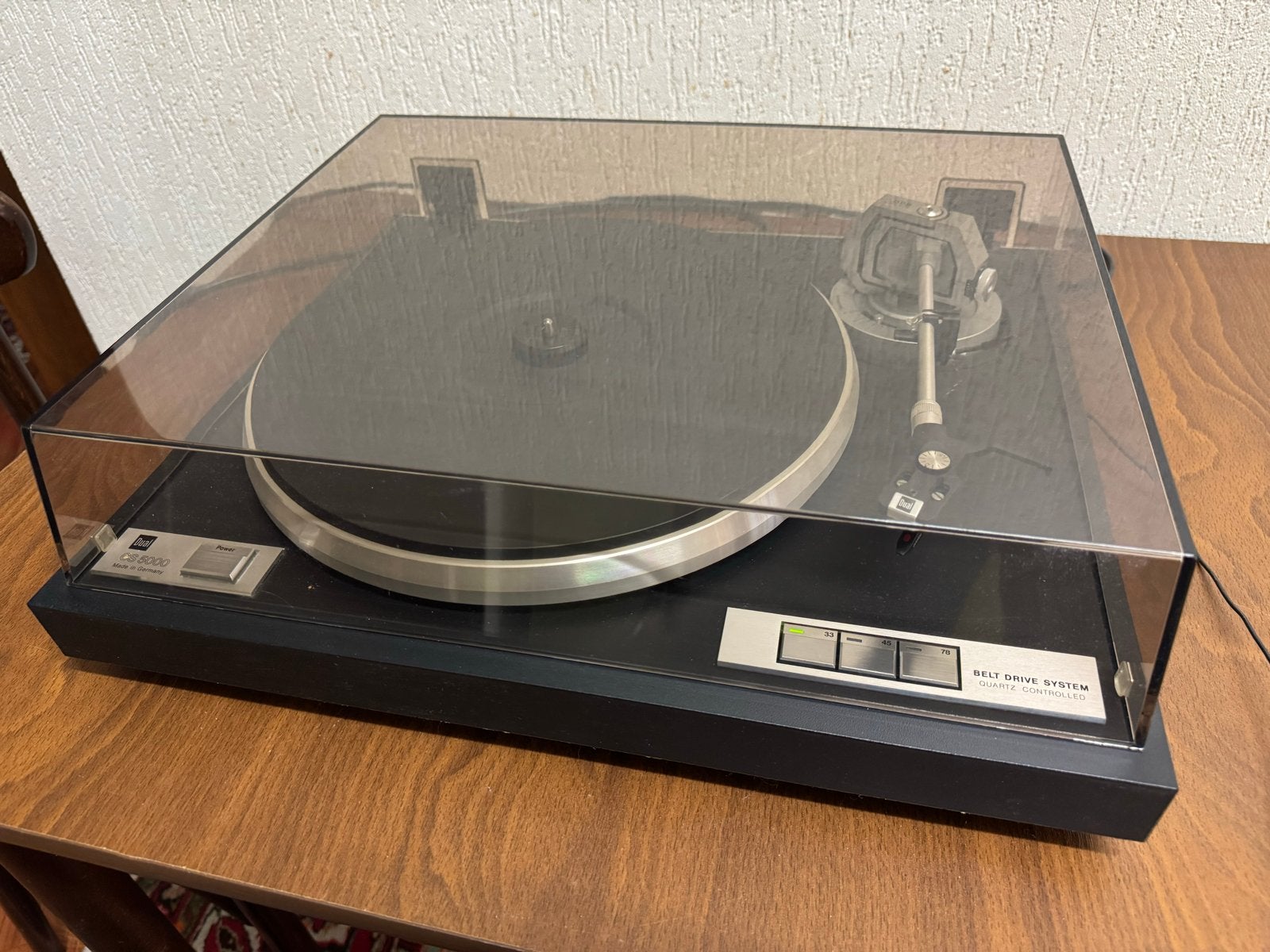 Dual CS 5000 Platenspeler - Made in Germany, Ophalen of Verzenden, Gebruikt, Platenspeler, Dual