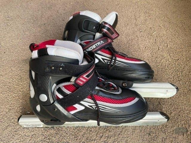 Zandstra noren schaatsen verstelbaar maat 35-39, Ophalen, Zo goed als nieuw, Noren, Zandstra