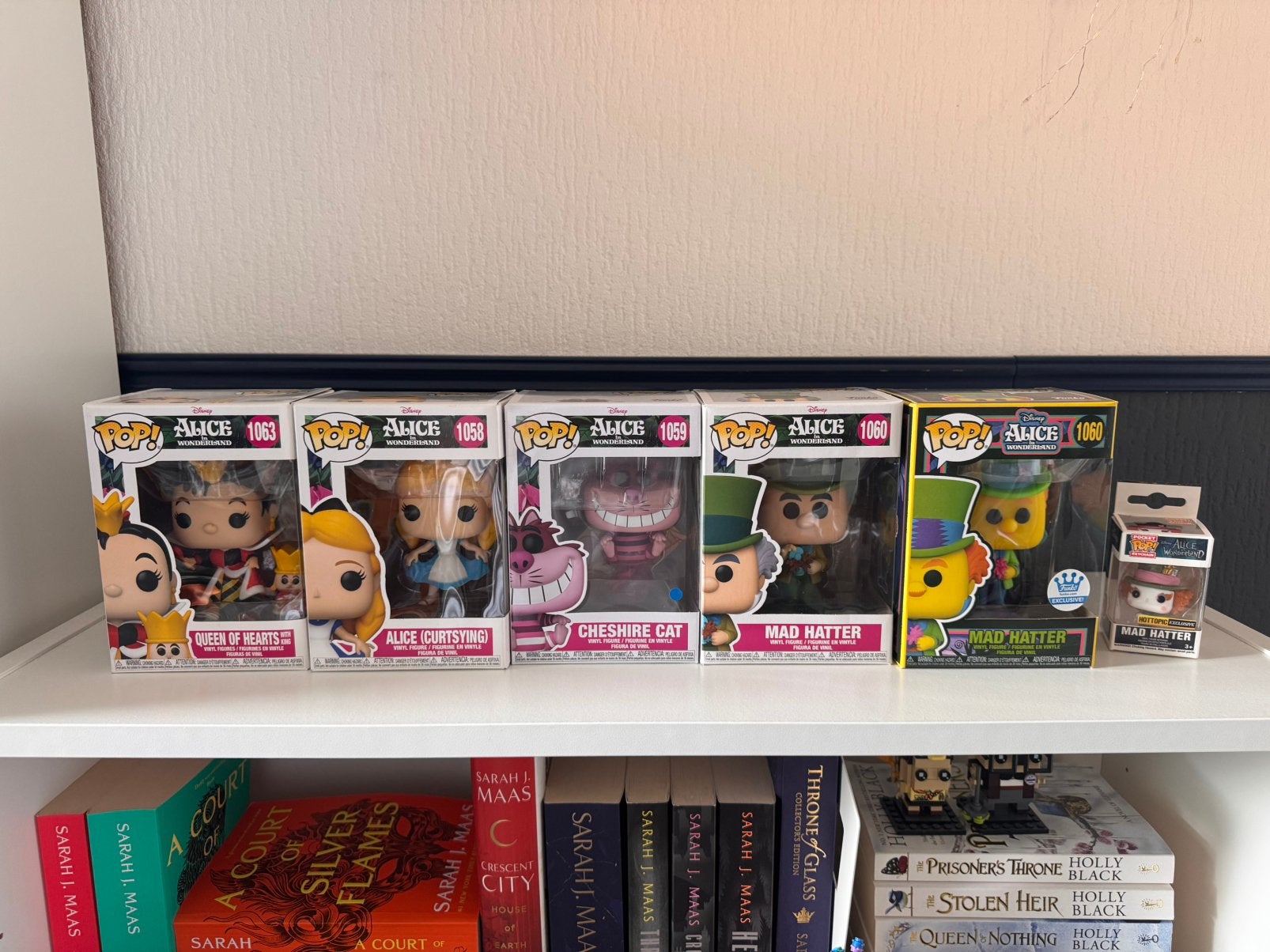 Alice in Wonderland Funko Pop’s, Ophalen, Zo goed als nieuw