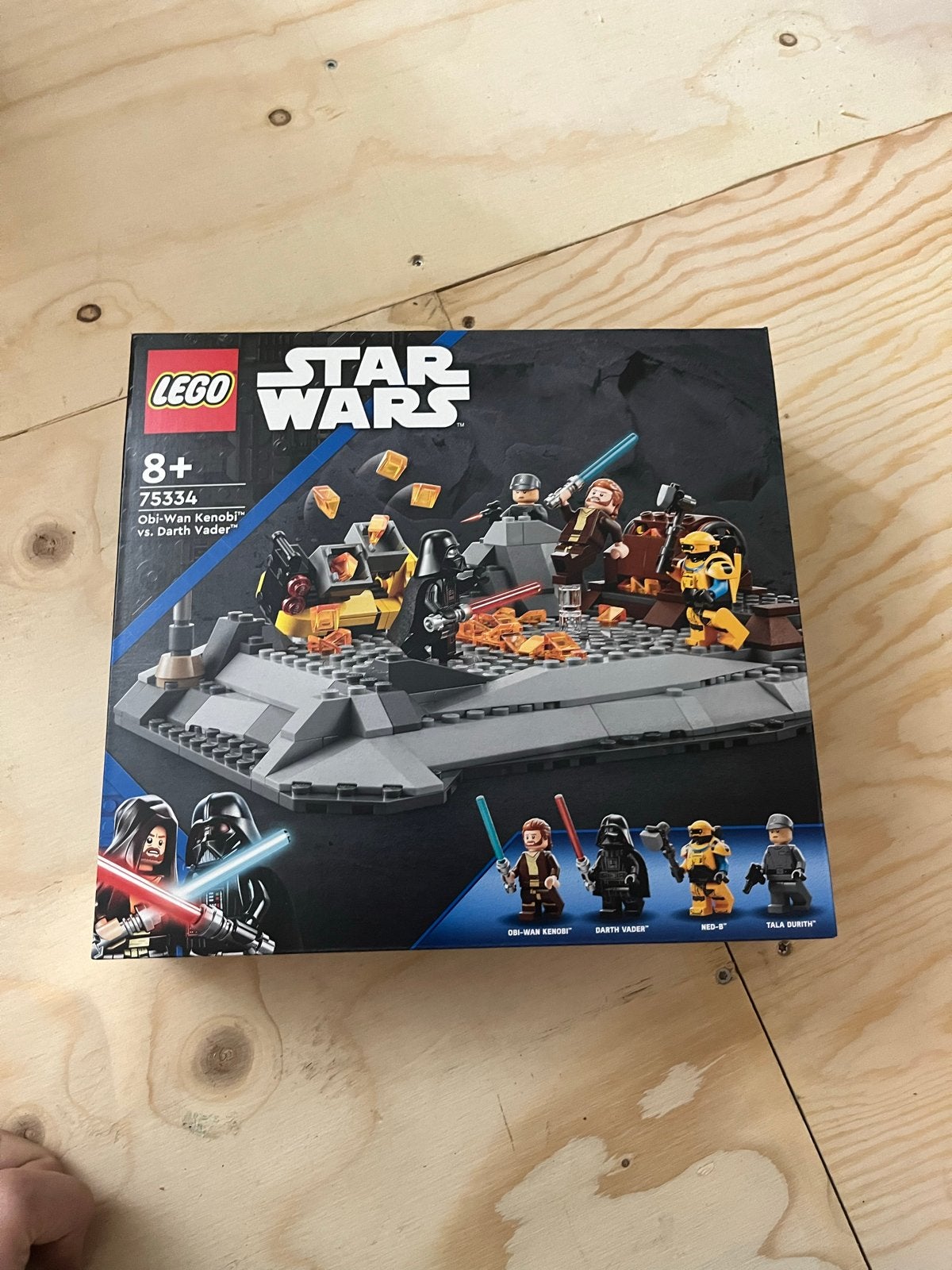 LEGO Star Wars 75334 Obi-Wan Kenobi vs. Darth Vader, Ophalen of Verzenden, Nieuw, Overige merken
