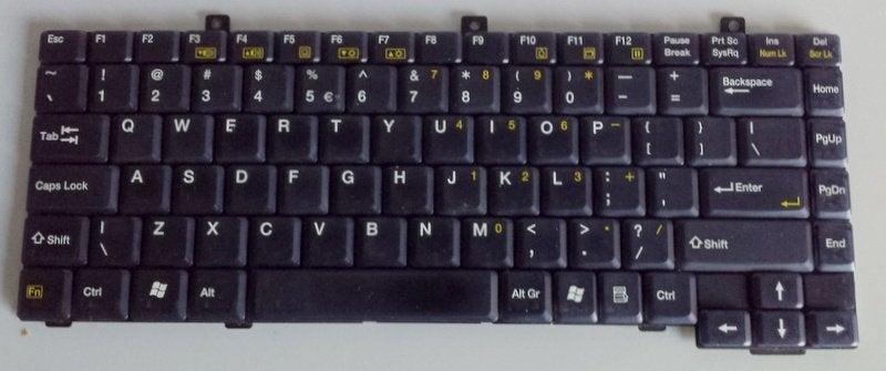 Mitac minote 8080 - Keyboard 531 [3673]  [CoLaOn], Ophalen of Verzenden, Qwerty, Gebruikt, Mitac