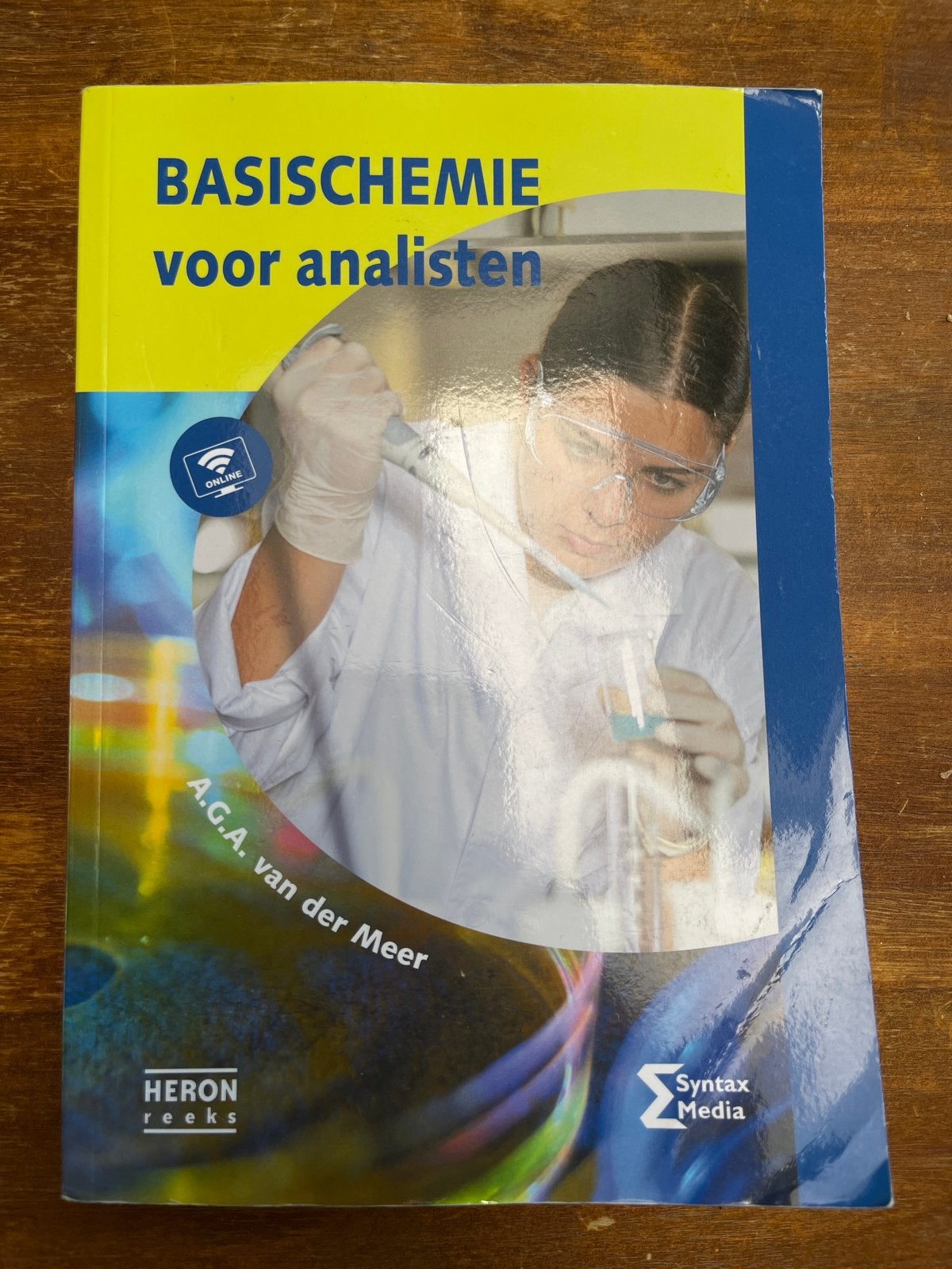 Basischemie voor analisten - A.G.A. van der Meer, Boeken, Ophalen of Verzenden, Beta, Gelezen, MBO