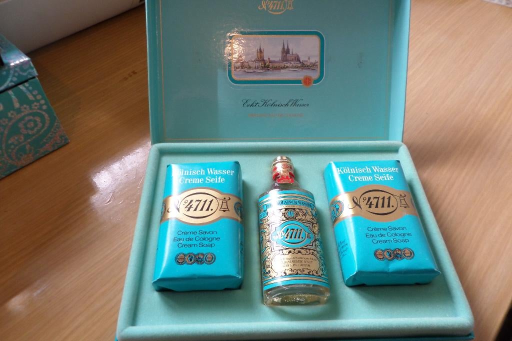 4711 echt kölnisch wasser vintage in geschenkdoos, Ophalen of Verzenden, Zo goed als nieuw