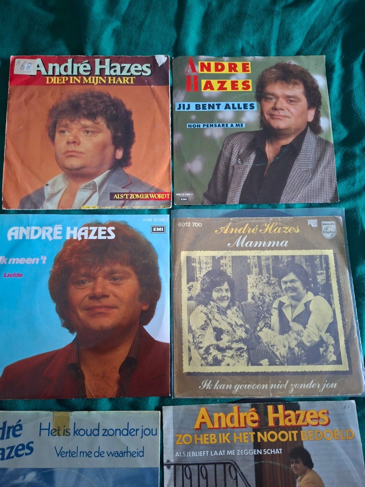 André Hazes, Cd's en Dvd's, Gebruikt, 7 inch, EP, Nederlandstalig