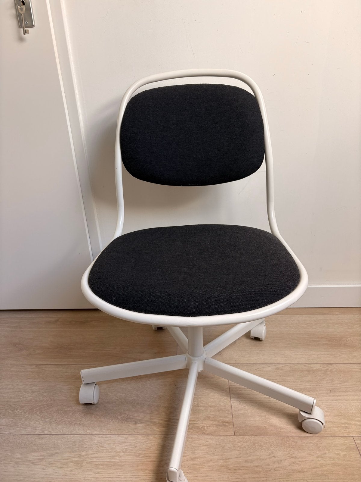 Bureaustoel ikea, Ophalen, Gebruikt, Zwart, Eén