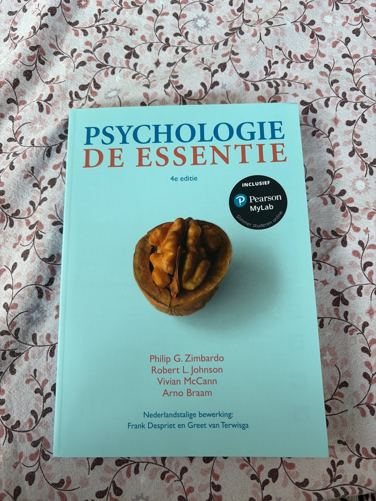 Psychologie de Essentie - 4e editie (incl. Pearson MyLab), Ophalen of Verzenden, Gamma, Zo goed als nieuw, HBO