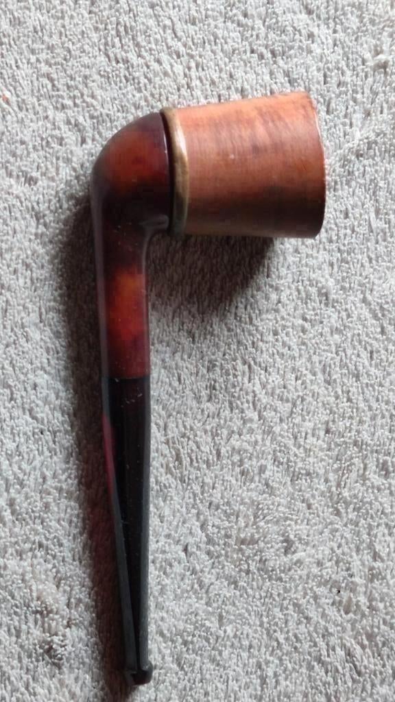 Uniek klein pijpje, pijp, rookpijp - lengte ca. 11cm, Ophalen of Verzenden, Zo goed als nieuw, (Water)pijp