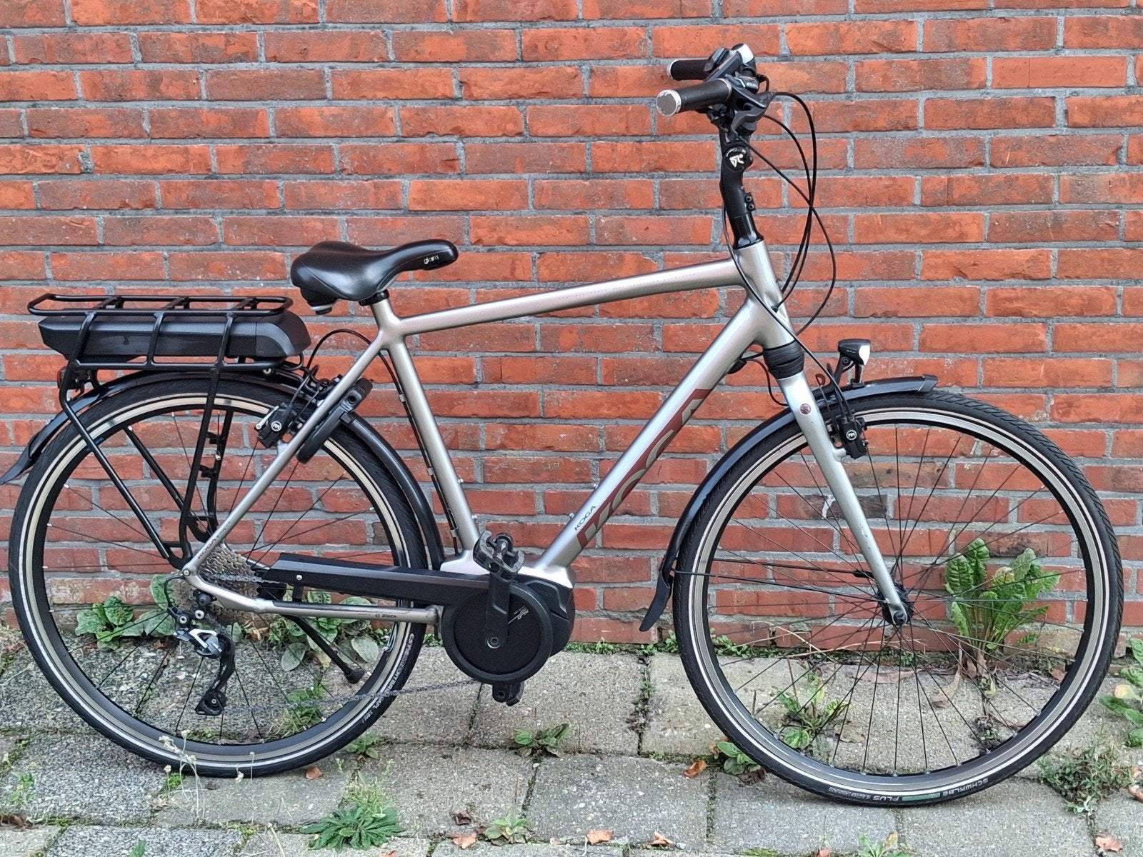 Koga inspritte 57 frame 10 versnellingen PowerPack500wh, Gebruikt, 50 km per accu of meer, 55 tot 59 cm, Ophalen