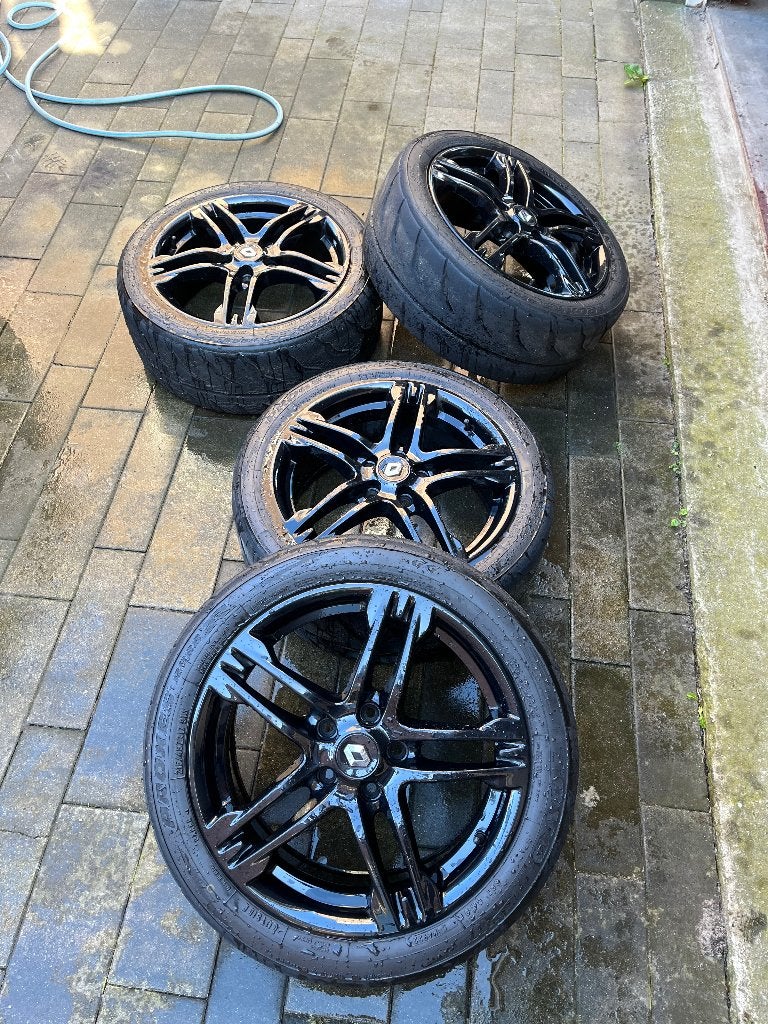 Clio rs velgen 2010, Auto-onderdelen, Ophalen, Velg(en), 17 inch, Personenwagen