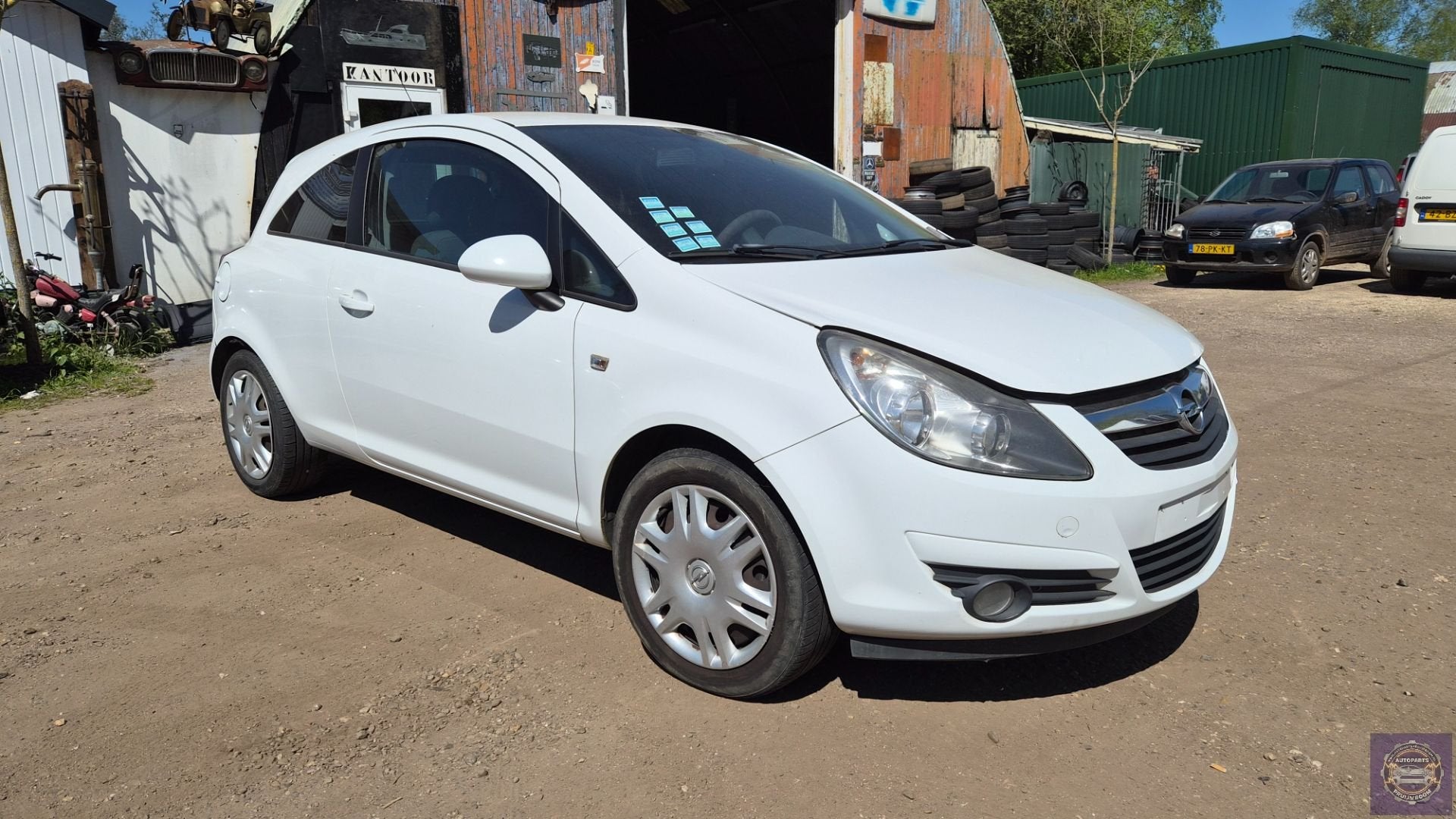 Opel Corsa D Hatchback 2006-07 / 2014-08 kleur code 10v wit, Gebruikt, Opel Automobile GmbH, Ophalen of Verzenden, Kontakt@opel-infoservice.de