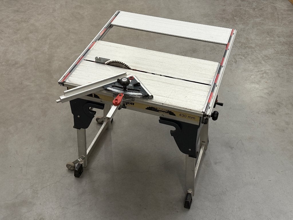 Mafell Erika 85 Ec Zaagtafel incl Bladverbreder set Compleet, Doe-het-zelf en Verbouw, Gereedschap | Zaagmachines, Gebruikt, Cirkelzaag