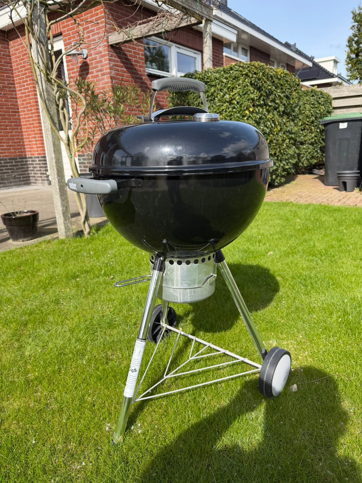 One Touch Weber houtskool barbeque, Tuin en Terras, Ophalen of Verzenden, Zo goed als nieuw
