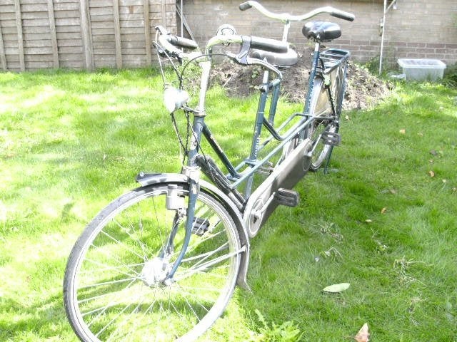 tendem, Fietsen en Brommers, Fietsen | Tandems, 53 tot 57 cm, Minder dan 10 versnellingen, Gebruikt, Ophalen of Verzenden