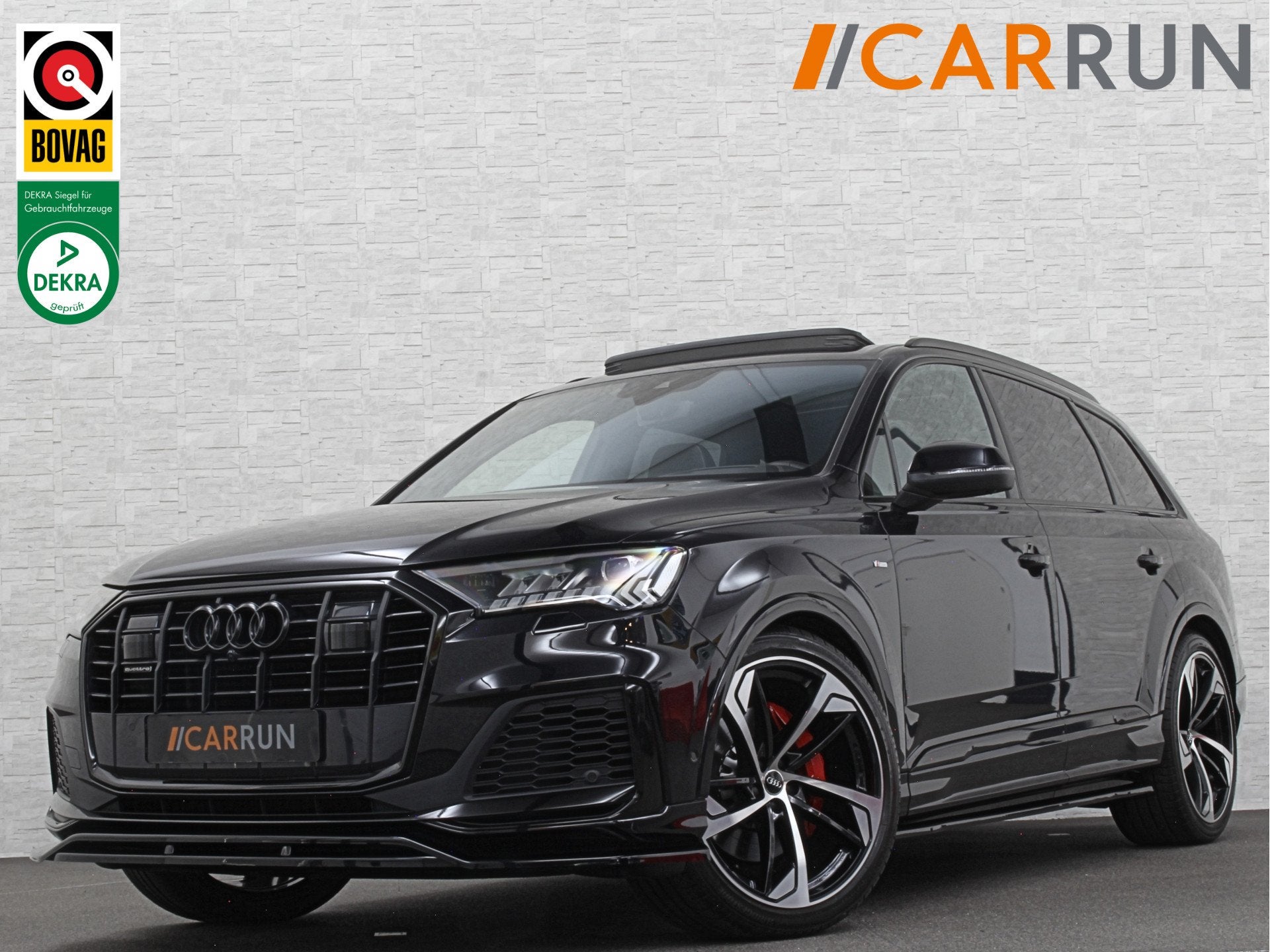 Audi Q7 50 TDI 7-Persoons S-Line | #RS-Leder | 360 Camera |, Auto's, 12 maanden, 15 km/l, Gebruikt, 7 stoelen