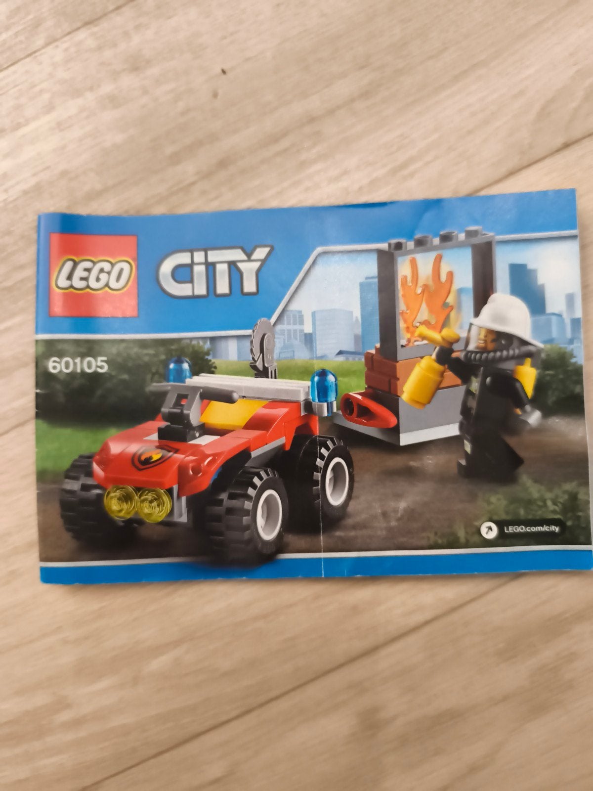 Lego Handleiding 60105, Lego, Ophalen of Verzenden, Inclusief instructies, City