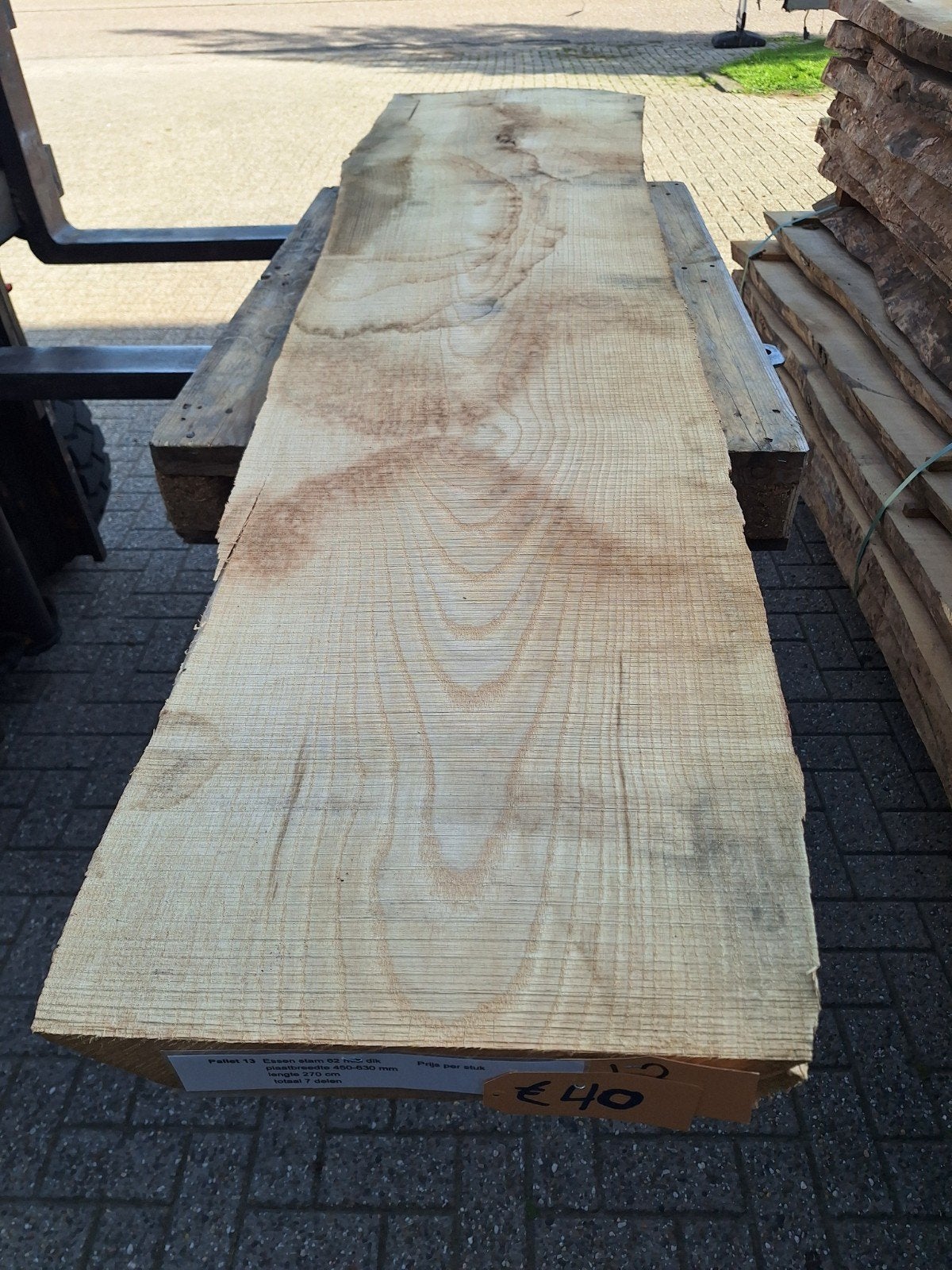 essen stam planken 265 cm lang, Ophalen, Nieuw, 250 cm of meer, Planken