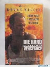 Originele VHS video: Die Hard with a Vengeance-Bruce Willis, Vanaf 16 jaar, Ophalen of Verzenden, Gebruikt, Actie en Avontuur