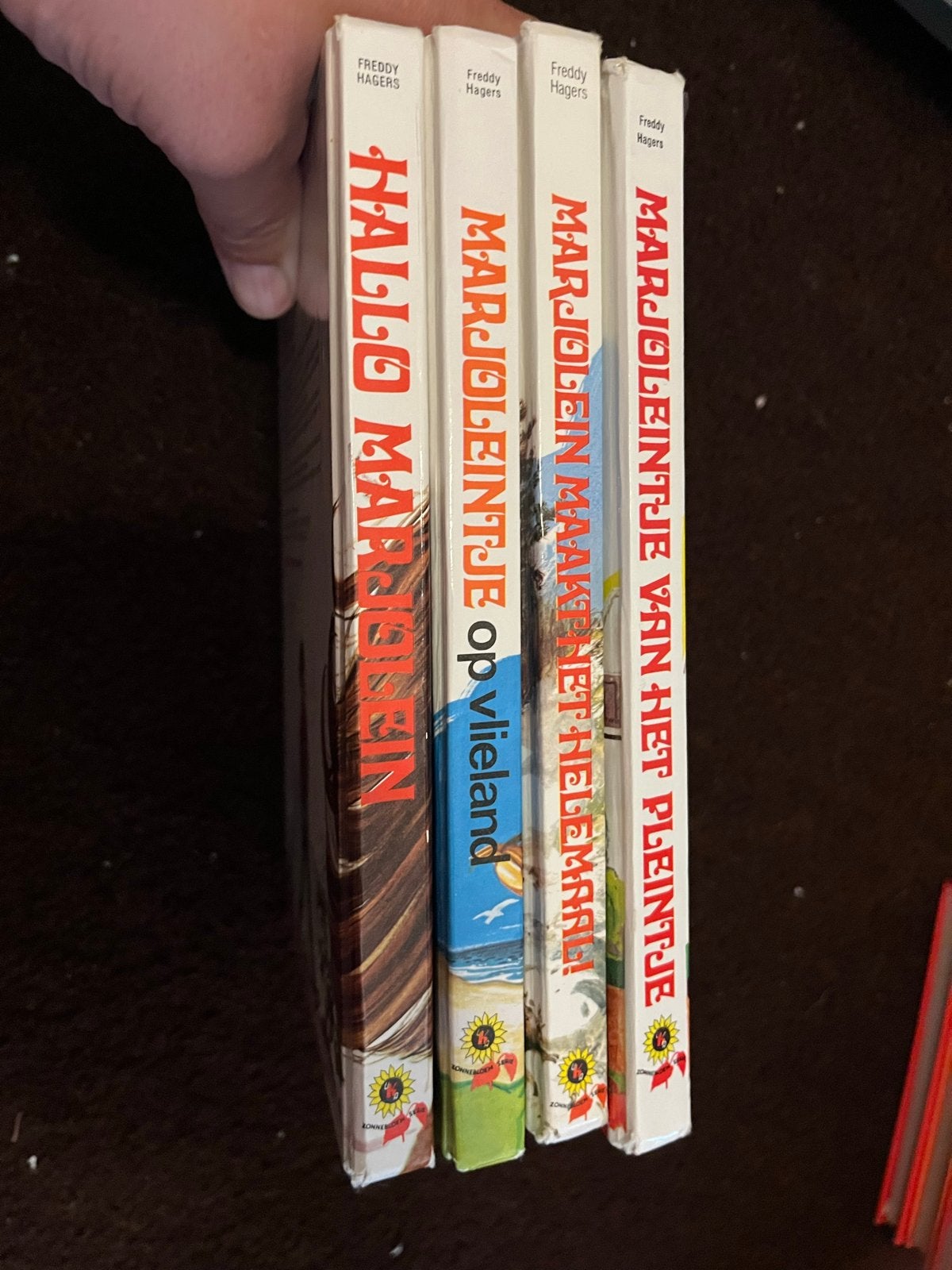 Marjoleintje boekenreeks - Freddy Hagers (4 delen), Ophalen of Verzenden, Gelezen, Fictie algemeen