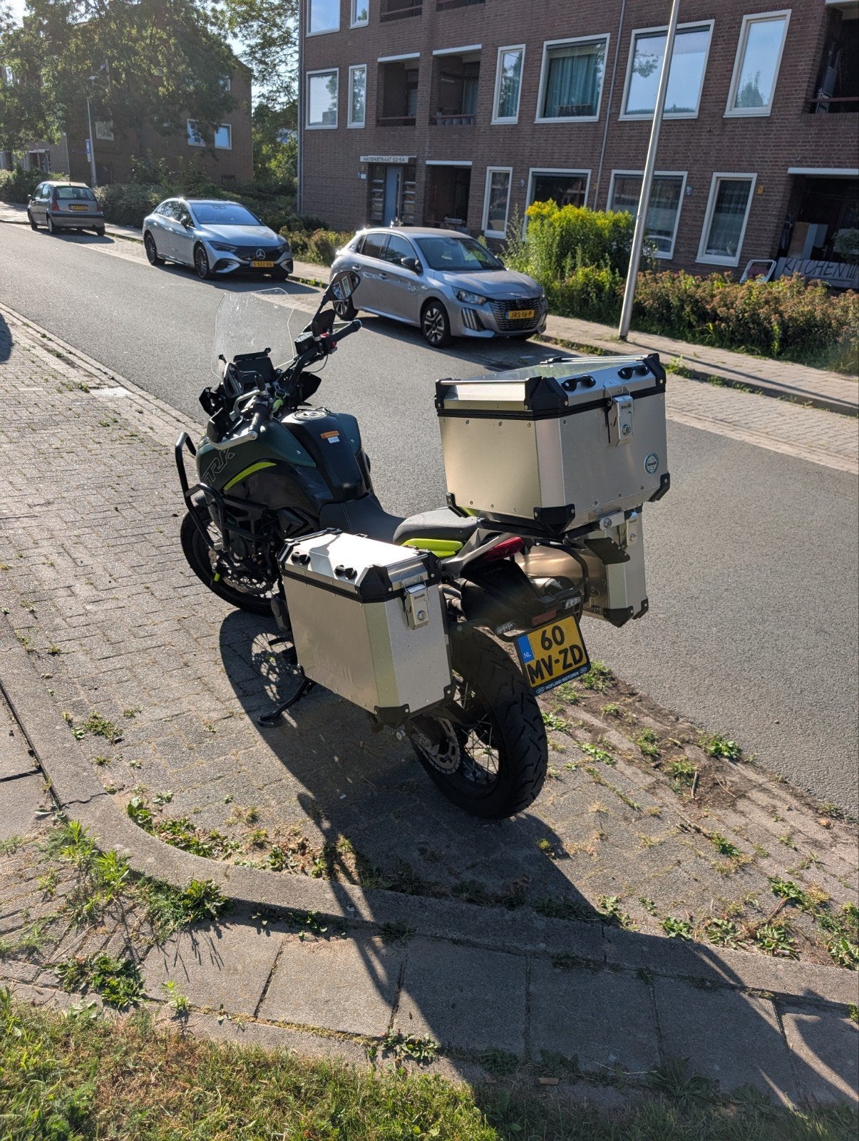 Kofferset voor Benelli TRK 702 (excl. montagebeugel), Motoren, Ophalen, Gebruikt