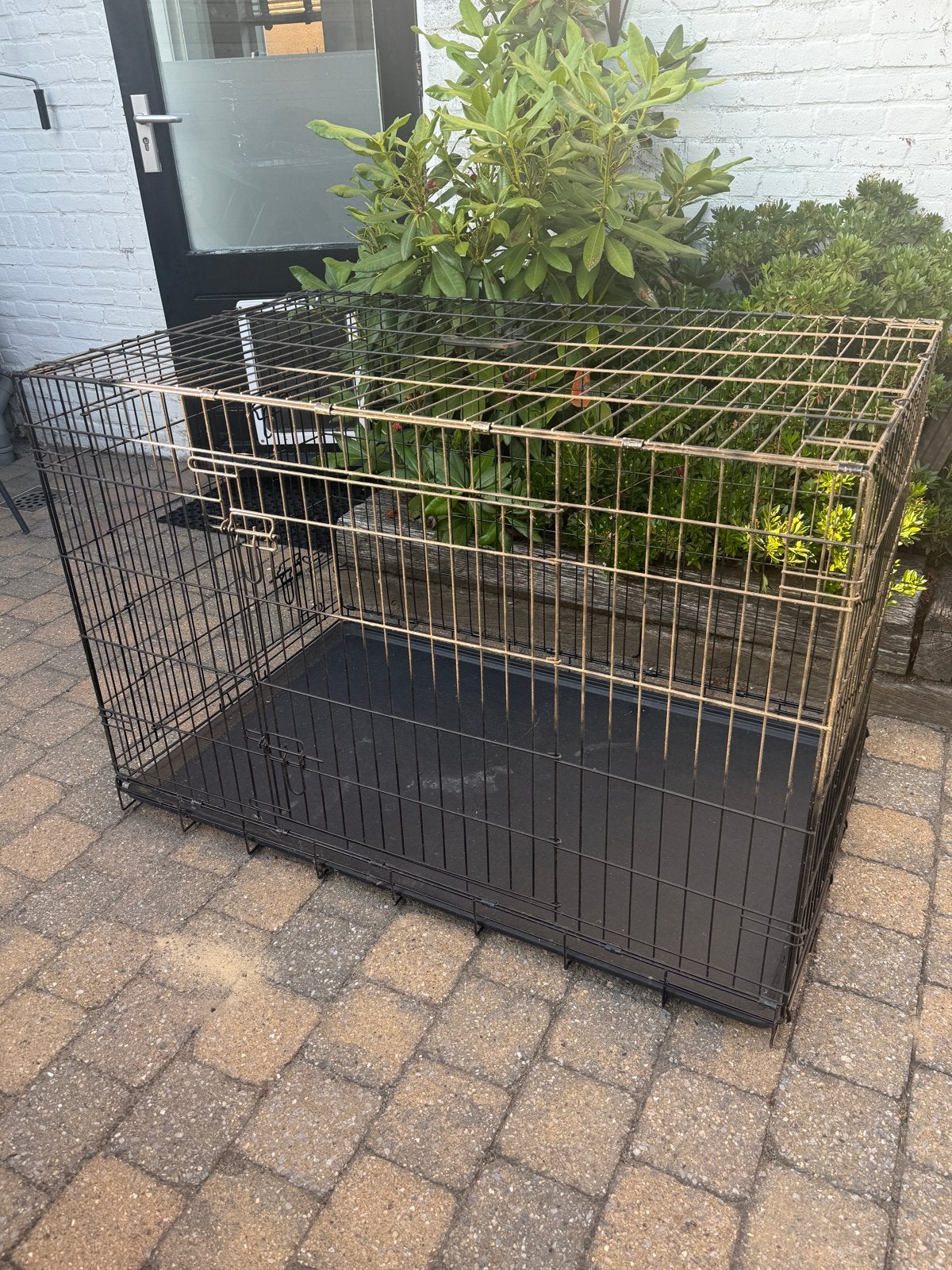 Bench 120x75cm en 82 cm hoog, Dieren en Toebehoren, Ophalen, Zo goed als nieuw
