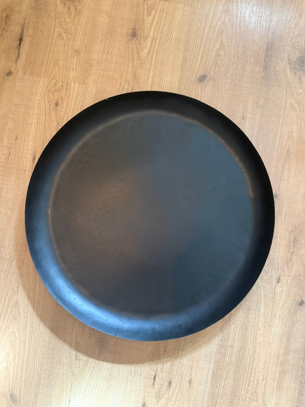 Dienblad Be Pure Home metaal zwart, Huis en Inrichting, Woonaccessoires | Dienbladen, Ophalen, Rond, Nieuw, Dienblad