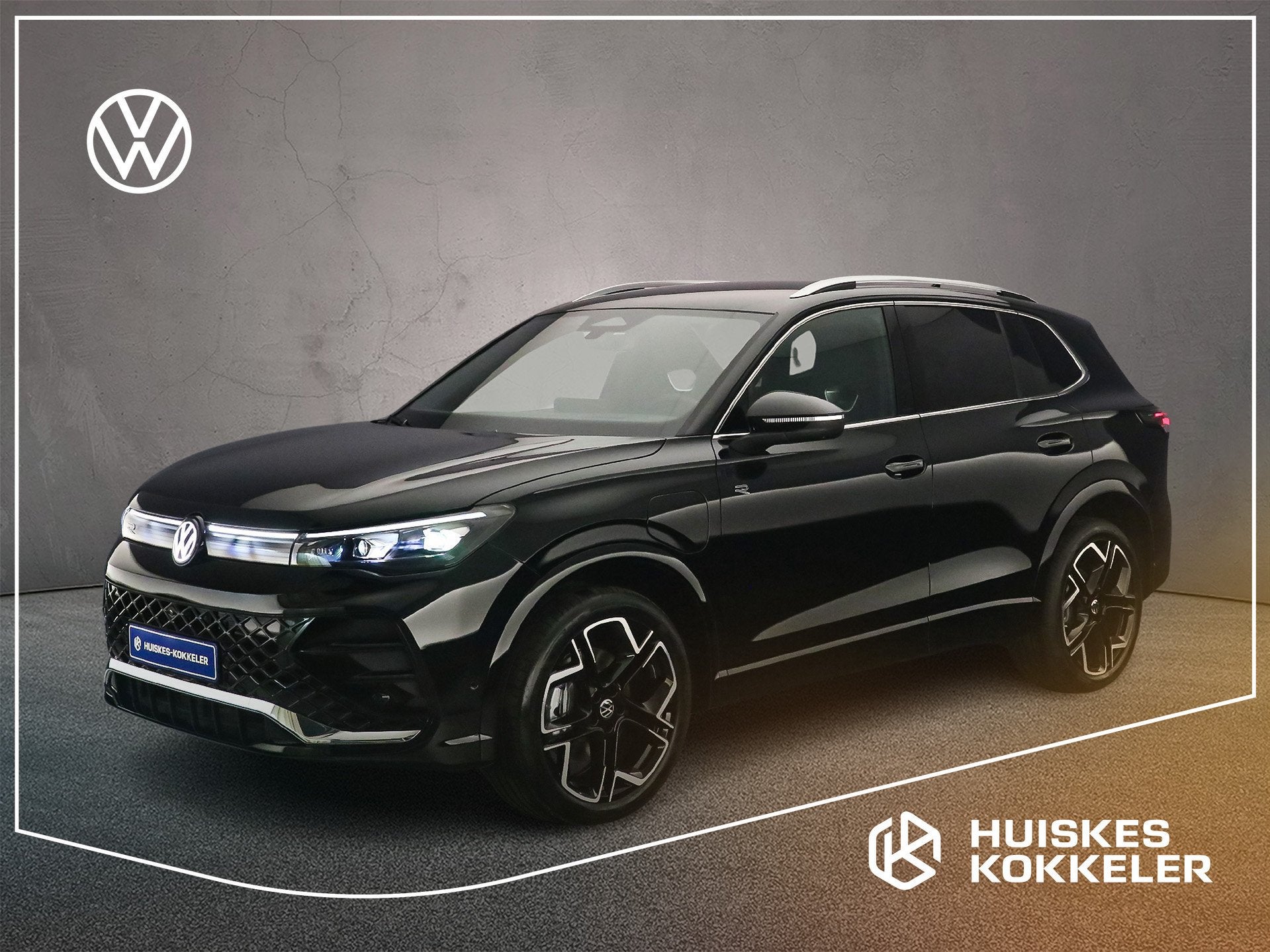 Volkswagen Tiguan, Auto's, 1800 kg, Euro 6, 135 min, Zwart