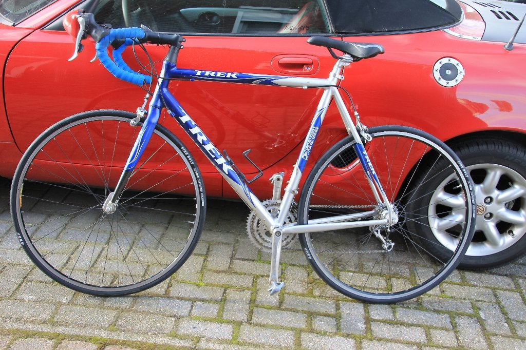 TREK US Postal service, 60 cm., Fietsen en Brommers, 28 inch, Gebruikt, Aluminium, 57 tot 61 cm