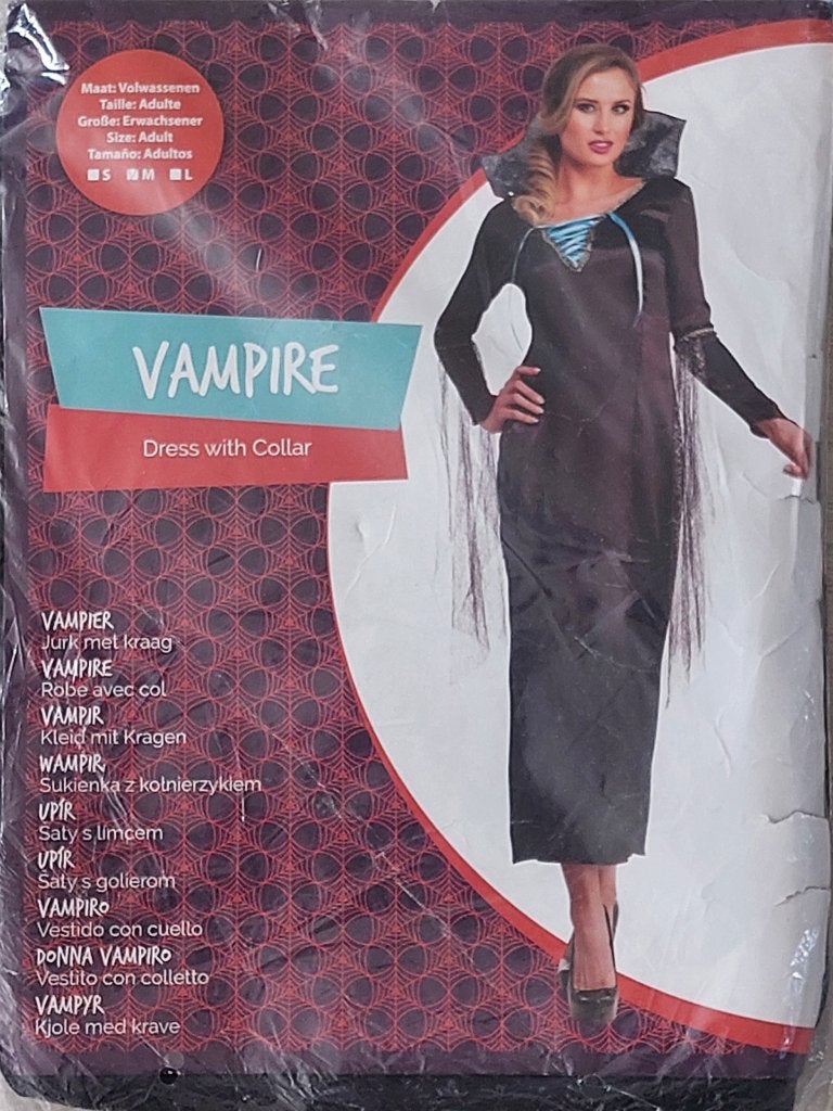 Vampire - Maat M, Maat 38/40 (M), Carnaval, Nieuw, Ophalen of Verzenden