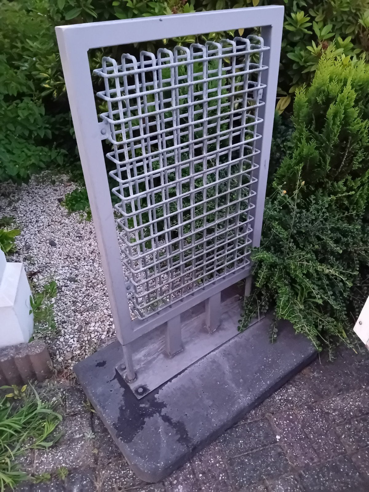 Auto mat klopper, Ophalen