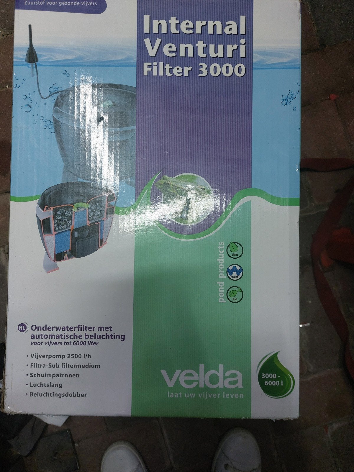 Velda Internal Venturi Filter 3000 - Vijverfilter, Ophalen of Verzenden