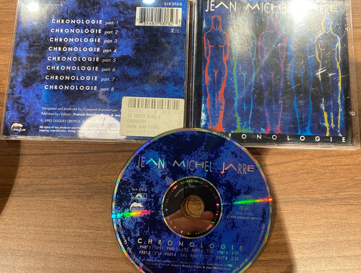Jean Michael Jarre cd chronologie, Ophalen of Verzenden