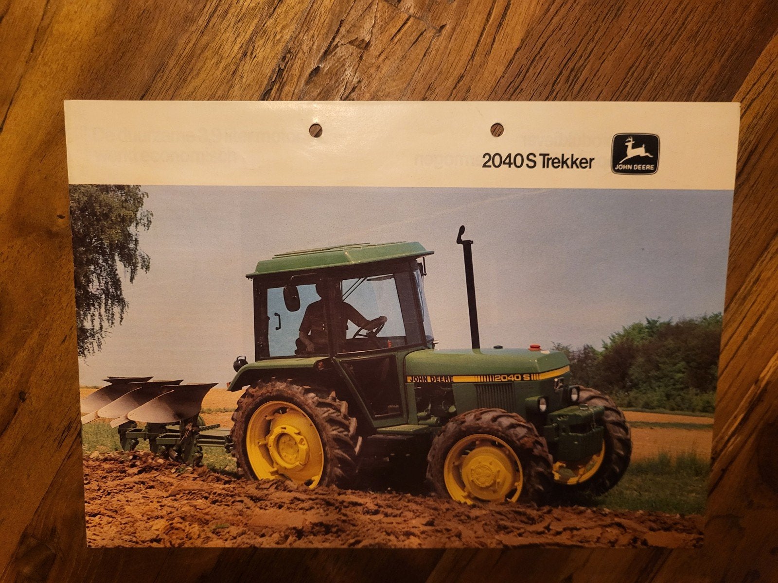 tractor folder John Deere 2040 S, Boeken, Catalogussen en Folders, Ophalen of Verzenden, Zo goed als nieuw