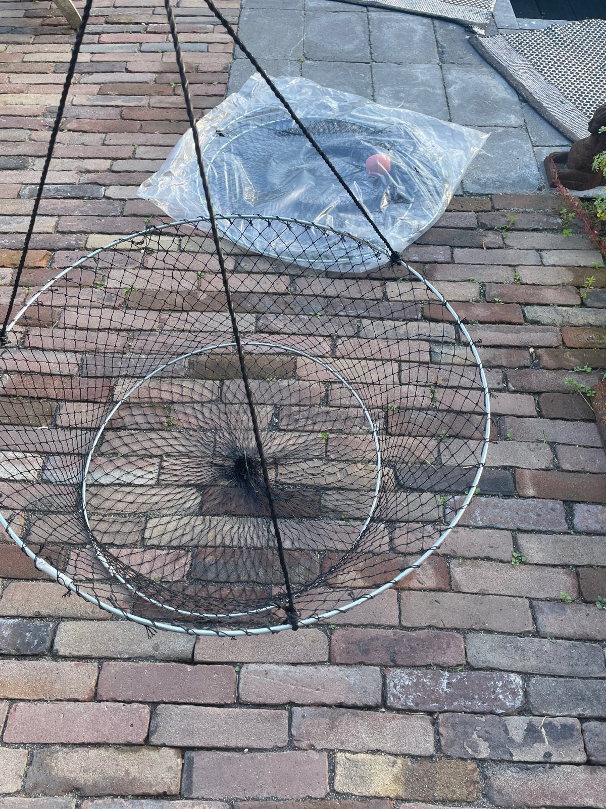 Hoopnet / Krabbenring voor rivierkreeft en krab, Ophalen of Verzenden, Nieuw, Net of Fuik