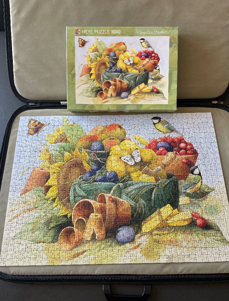 Marjolein Bastin puzzel 1000 stukjes, Hobby en Vrije tijd, Ophalen, 500 t/m 1500 stukjes, Gebruikt, Legpuzzel