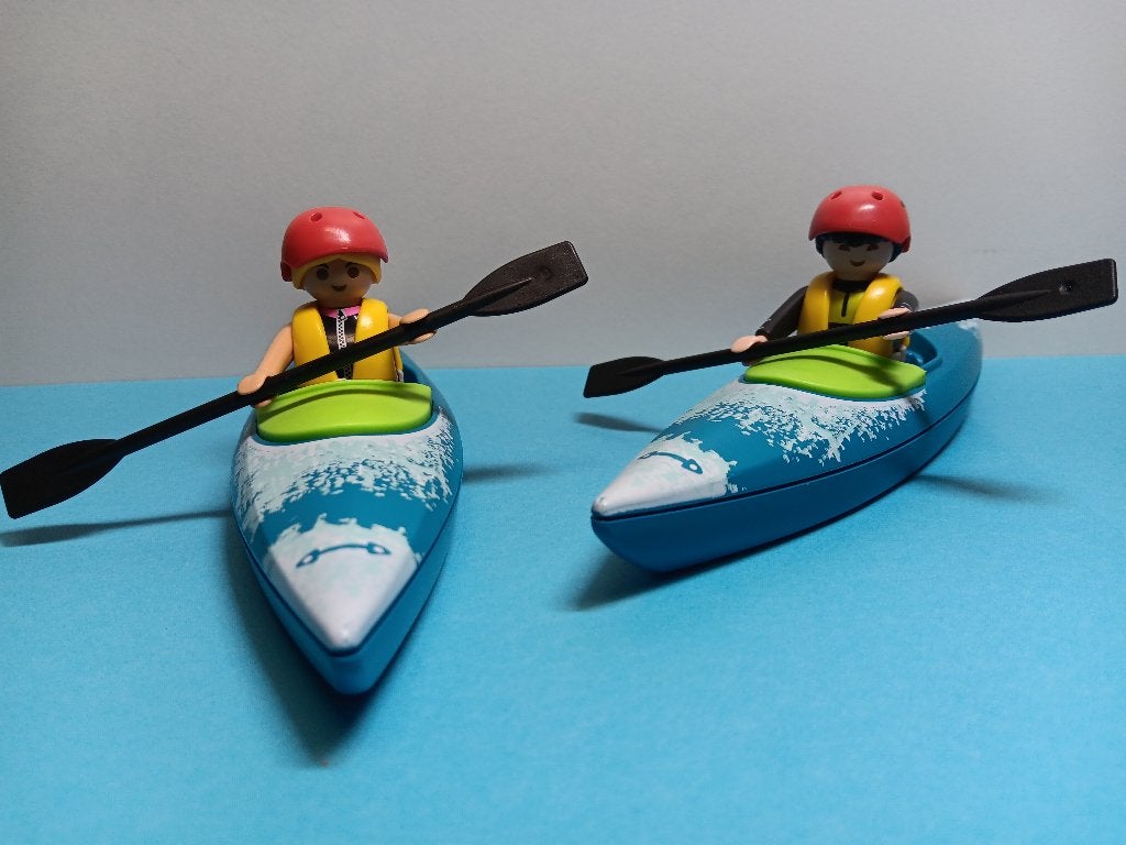 Playmobil Kano Poppetjes Onderdelen  p. stuk 2,50, Verzenden, Gebruikt