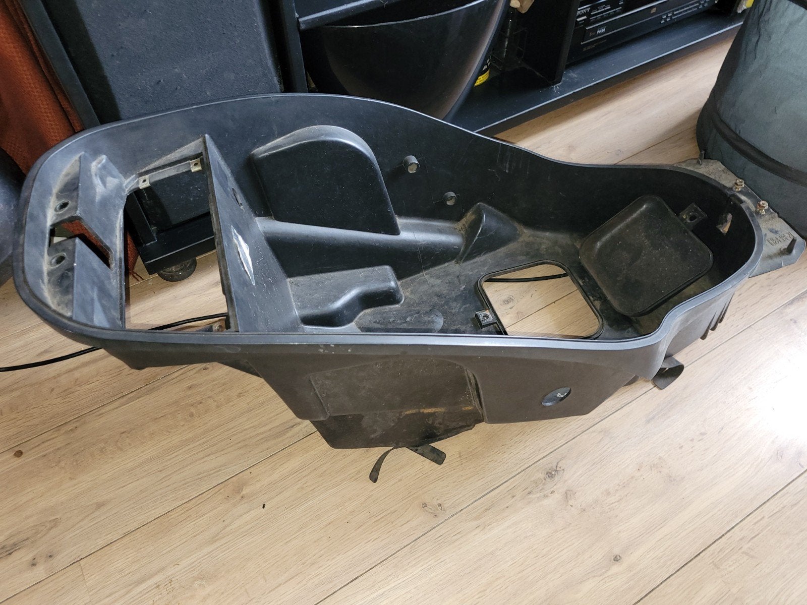 bak voor een kymco grand ding 50, Ophalen