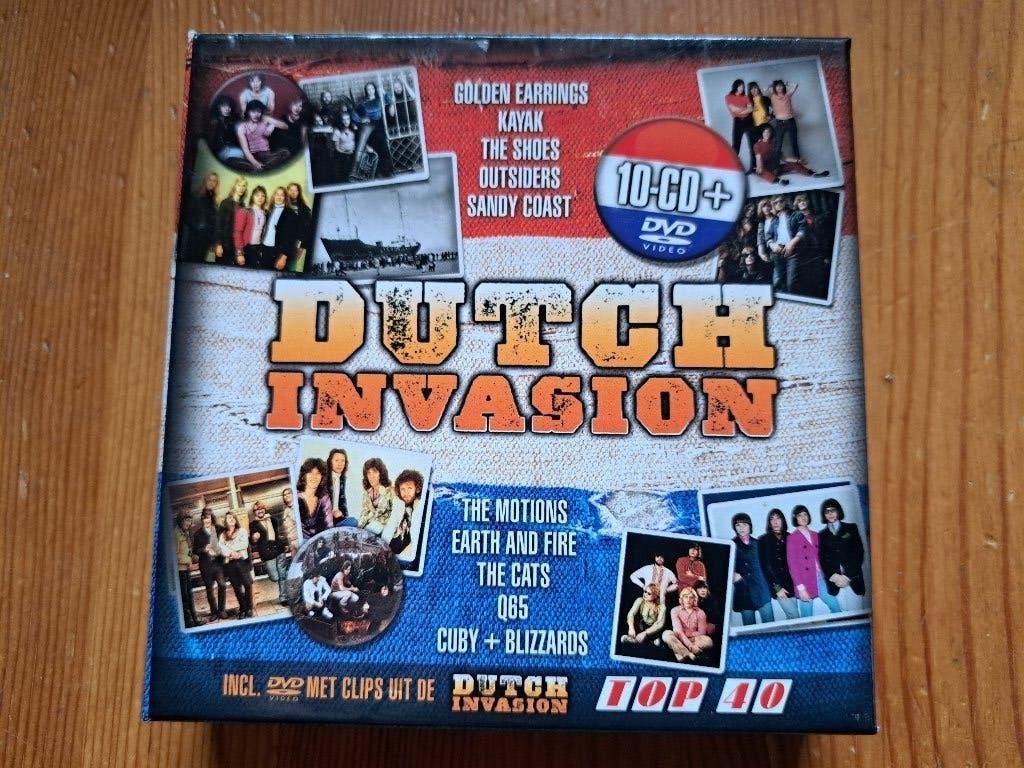 Dutch Invasion, 10cd/1dvd box., Ophalen of Verzenden, Zo goed als nieuw, Poprock