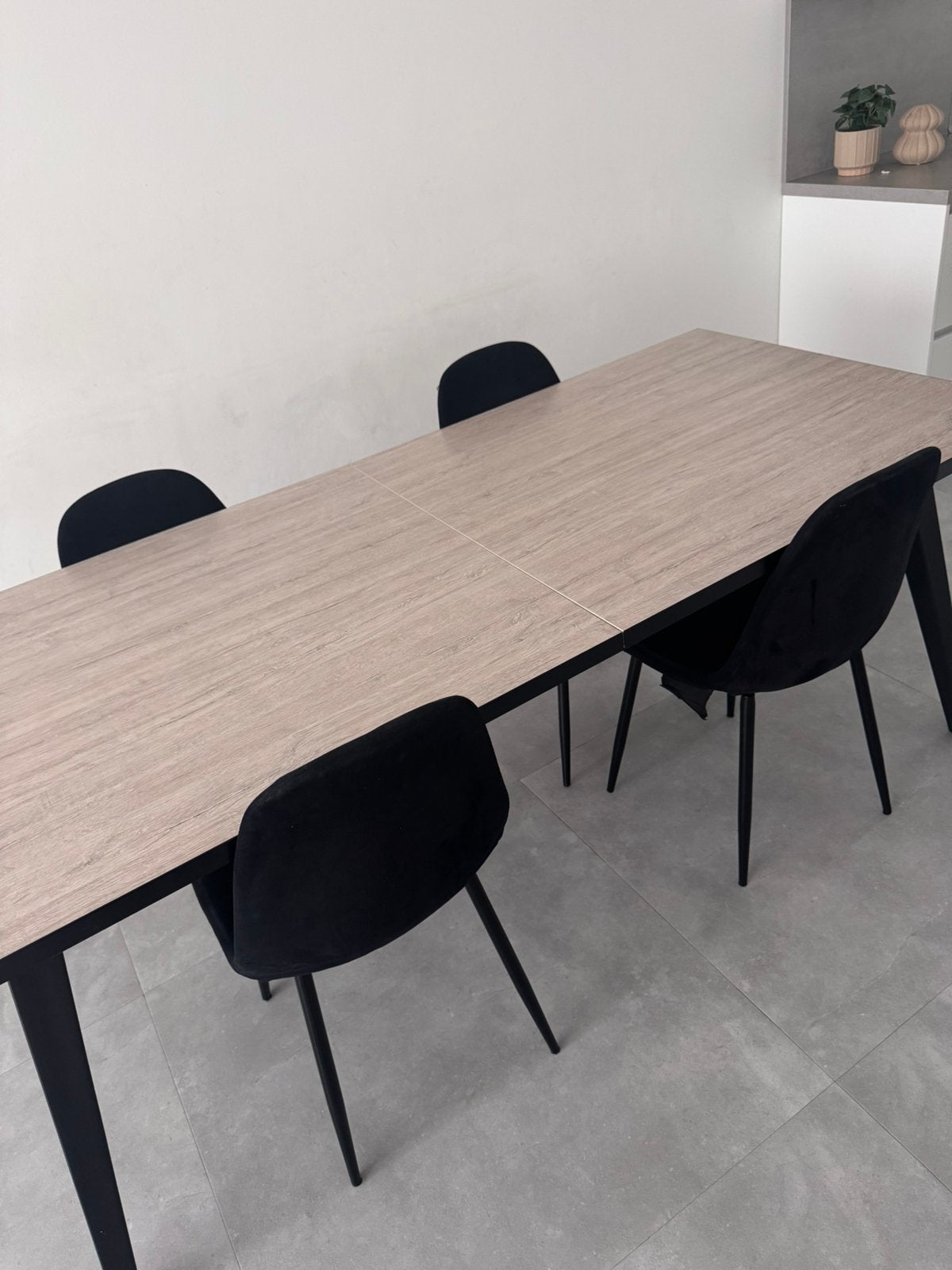 Tafel met stoelen, Ophalen, 200 cm of meer, 50 tot 100 cm, Zo goed als nieuw
