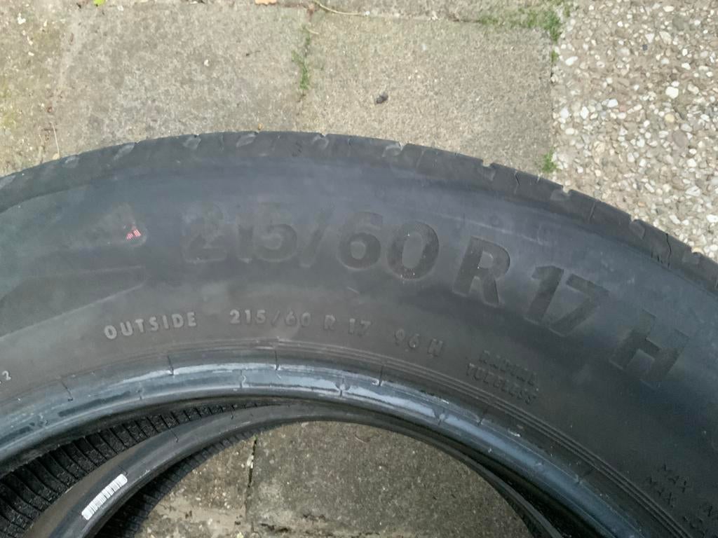 17 inch EcoContact 215 60 17, Ophalen, Gebruikt, Overige automerken