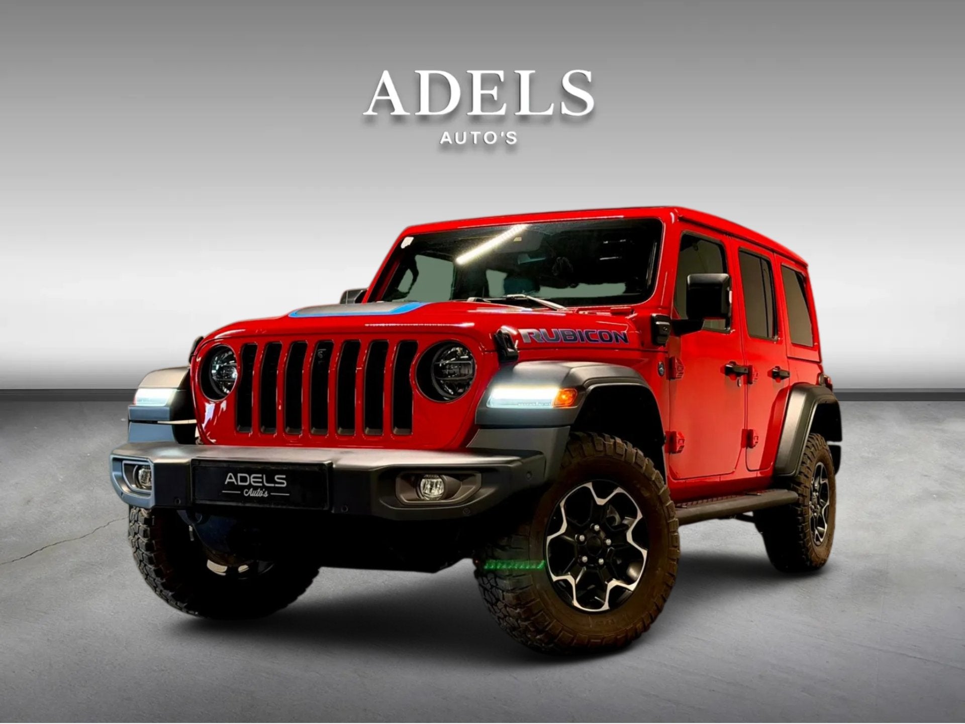 Jeep Wrangler Unlimited 4xe 380 Rubicon Sky One Touch Softto, Automaat, Zwart, 4 cilinders, Cabriolet