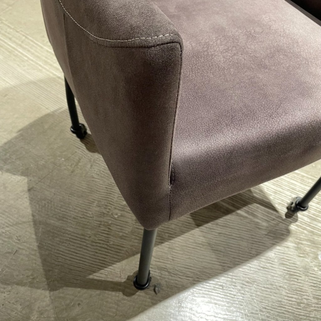 Barola Armstoel Zorro Antraciet Set van 4 - Pronto Wonen, Huis en Inrichting, Stoelen, Niet ingevuld, Niet ingevuld, Niet ingevuld