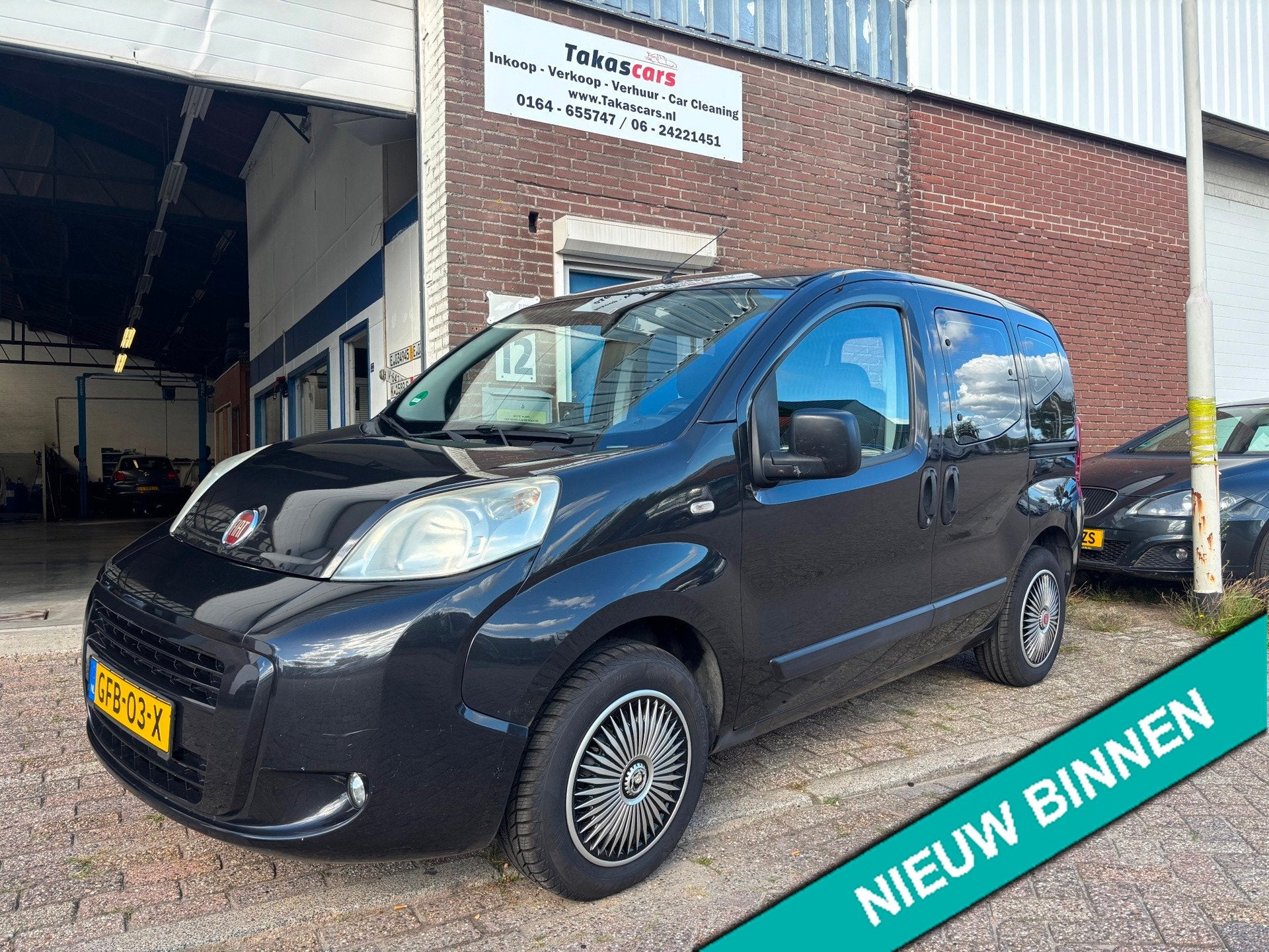 Fiat QUBO 1.4 Dynamic AIRCO&JAAR APK& RIJDT PERFECT, Voorwielaandrijving, 15 km/l, 4 cilinders, 400 kg