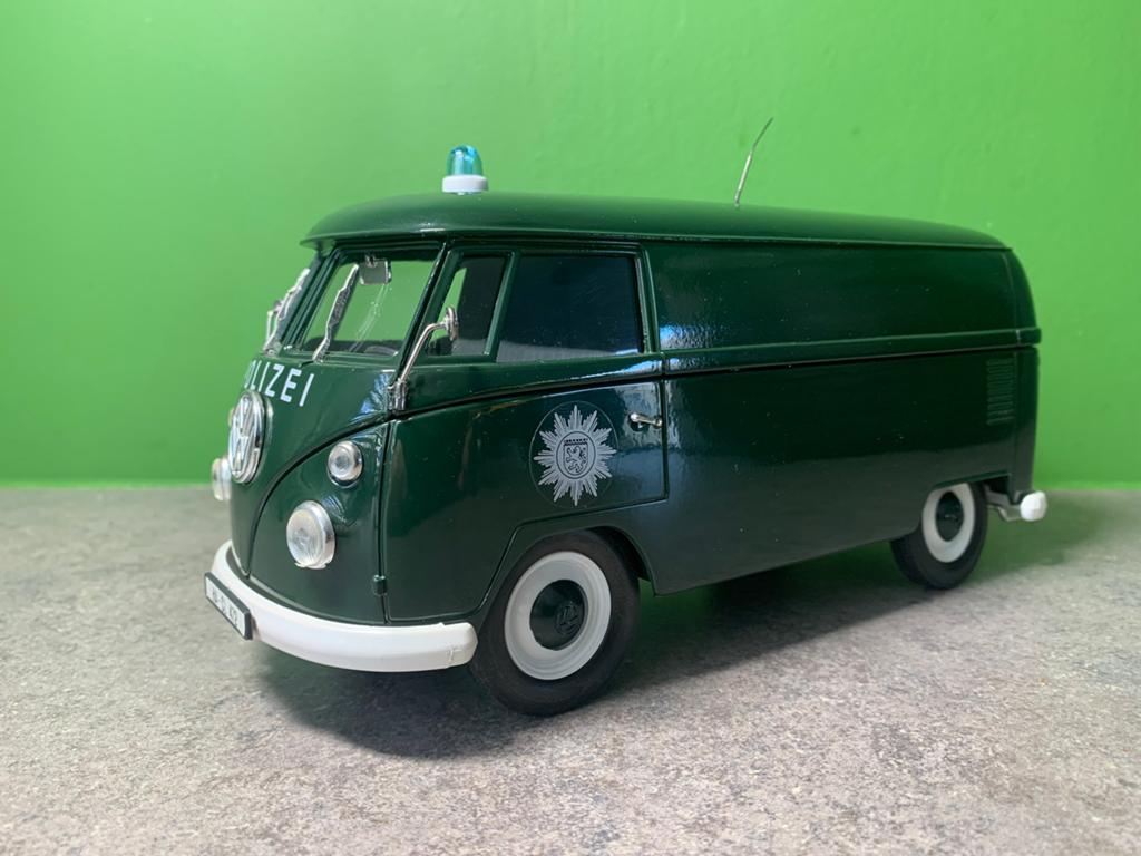 VW Volkswagen T1 Polizei 1/19 Solido, Ophalen of Verzenden, Gebruikt, Overige typen, Solido