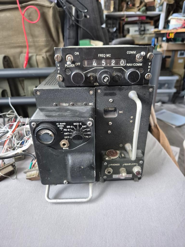 ARC-73 VHF Tranceiver 108-151.95 MHz, Ophalen of Verzenden, Gebruikt, Zender en Ontvanger