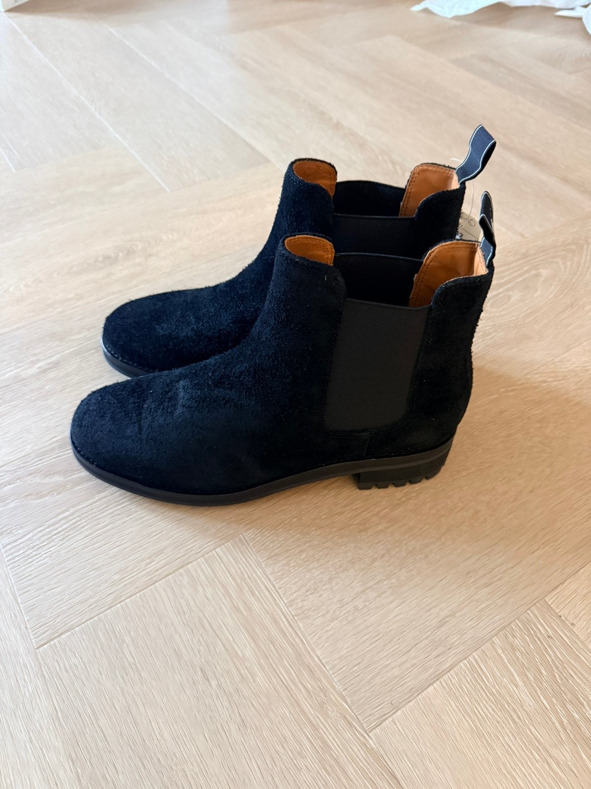 Polo Ralph Lauren Bryson Chelsea Boots Suède Zwart – Maat 44, Zwart, Boots, Nieuw, Ophalen of Verzenden