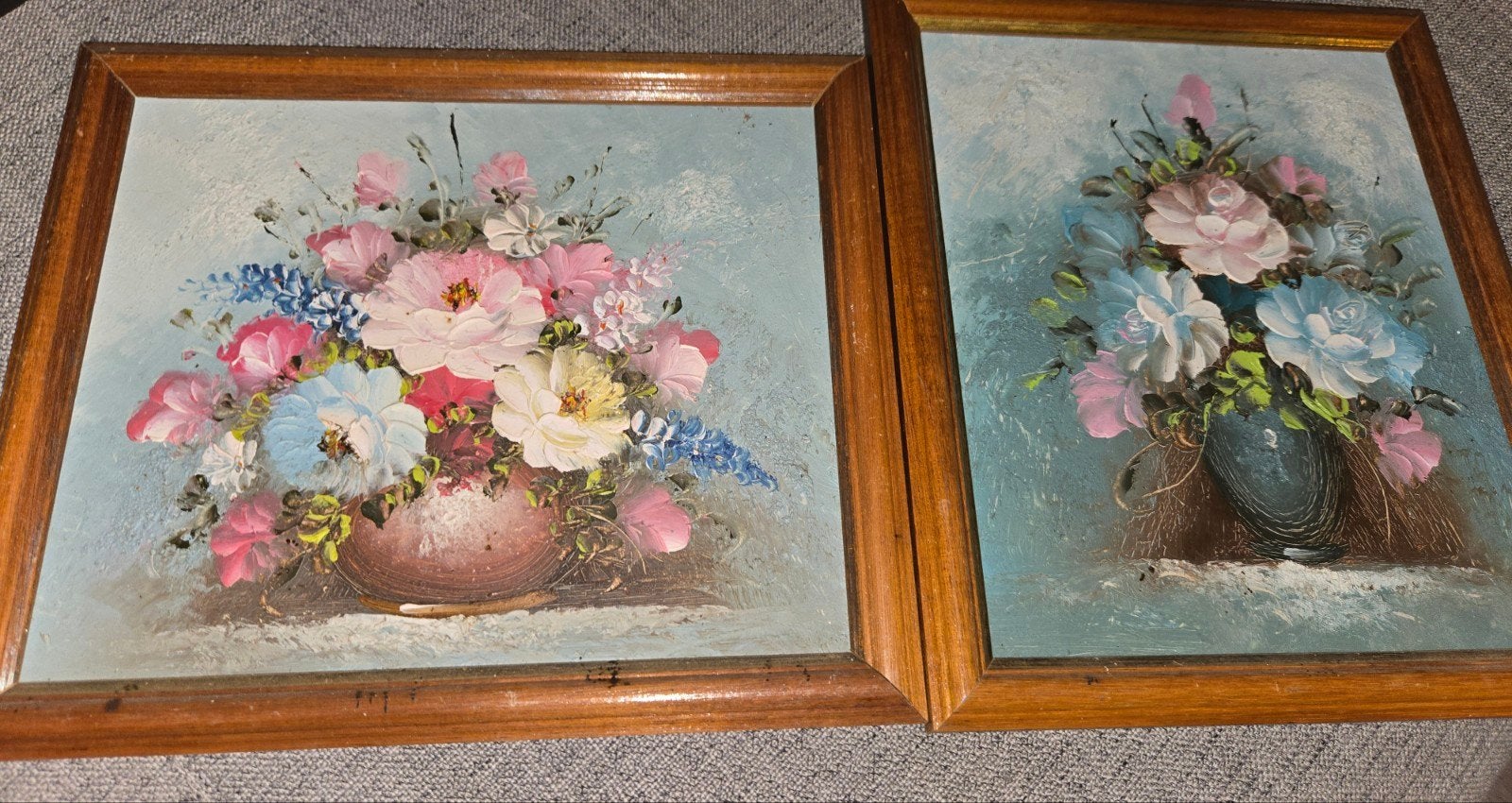 Oude schilderijtjes, Ophalen of Verzenden, Minder dan 50 cm, Schilderij, Minder dan 50 cm