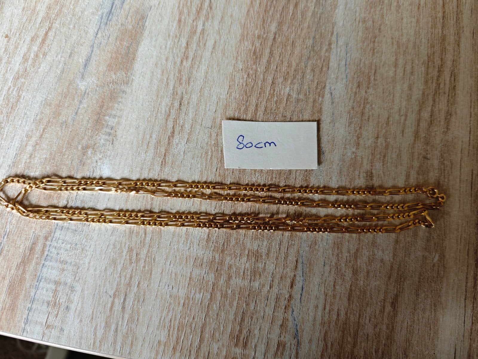 Diverse double kl kettingen en armbanden, Sieraden, Tassen en Uiterlijk, Kettingen, Ophalen of Verzenden, Goud, Overige materialen