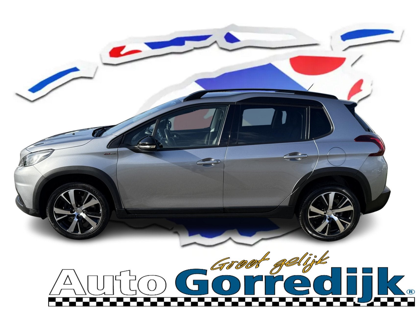Peugeot 2008 1.2 PureTech Active AUTOMAAT Gt Line 1/2 leder, 1199 cc, Met garantie (alle), 49 €/maand, 1125 kg